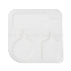 Quadratische/runde/rechteckige Mini-Serviertablett-Silikonformen zum Selbermachen&nbsp;LS-SIMO-R002-02B