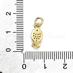Colgante micropavé cubic zirconia de latón&nbsp;X-KK-Z100-05G
