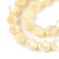 Fili di perle di vetro galvanizzate anti-ossidazione&nbsp;GLAA-T025-8mm-12F