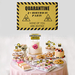 2020 Quarantäne Geburtstagsdekorationen&nbsp;AJEW-GF0001-64B