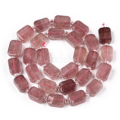 Perles de quartz fraises naturelles&nbsp;G-T138-15