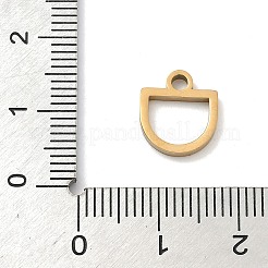 Anhänger aus 304 Edelstahl&nbsp;LS-STAS-P433-13A-G