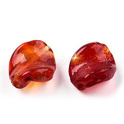 Perles de lampwork faites à la main transparentes&nbsp;LAMP-T011-17-B01