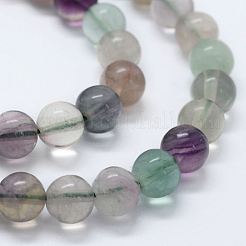 Perline fluorite naturale fili&nbsp;X-G-E484-01