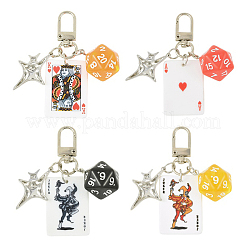 Decorazioni pendenti in acrilico&nbsp;HJEW-YW00308-01