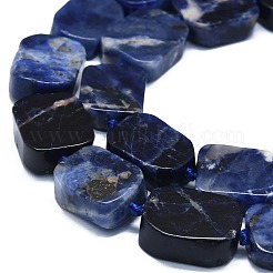 Natur Sodalith Perlen Stränge&nbsp;G-K245-J15-01