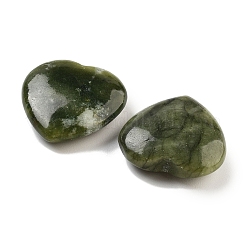Herz natürliche chinesische Jade Palmsteine&nbsp;G-C134-06A-11