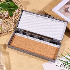 Aufbewahrungsboxen für Mikroskopobjektträger aus ABS-Kunststoff&nbsp;AJEW-WH0766-55A