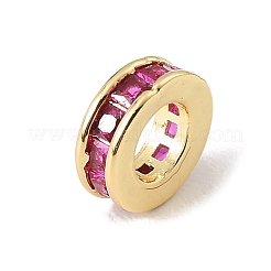 Zirconia cúbica de latón micro pavé abalorios europeas&nbsp;CU-CBA389D-05G-02