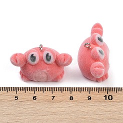 Colgantes de resina flocky&nbsp;FIND-A052-04B
