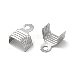Anlaufgeschützte 304 Edelstahl-Klapp-Crimp-Enden&nbsp;STAS-P319-01P