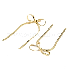Ohrstecker aus Ionenplattierung (IP) 304 Edelstahl&nbsp;EJEW-H007-03G