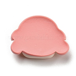 Cabochon in resina opaca a tema simpatico cartone animato ragazza&nbsp;CRES-D014-01A