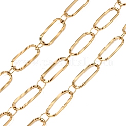 Cadenas de eslabones ovalados de acero inoxidable 304&nbsp;CHS-K018-33G