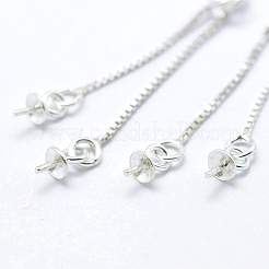 Accessoires de créoles en 925 argent sterling&nbsp;STER-I014-29S