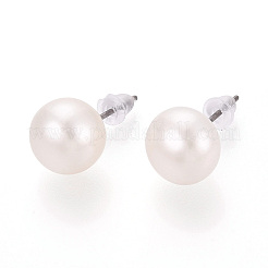 Aretes de perlas naturales&nbsp;PEAR-N020-09C-01