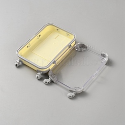 Mini scatole di plastica per imballaggio di valigie per caramelle e piccoli oggetti&nbsp;CON-WH0086-183D