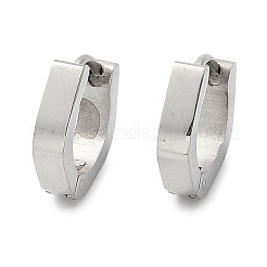 Creolen aus 304 Edelstahl mit Poliereffekt&nbsp;EJEW-M001-35P