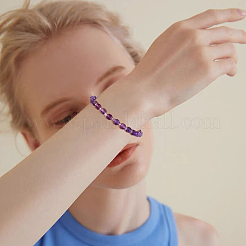 1 Strang natürliche Amethystperlenstränge&nbsp;G-FH0002-22