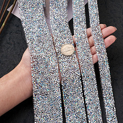 Glitzerharz Hotfix Strass (Schmelzkleber auf der Rückseite)&nbsp;OCOR-TA0001-13