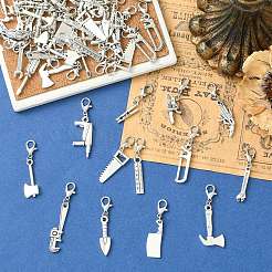 60 pendentif décoratif en alliage d'outils&nbsp;HJEW-CJ00105