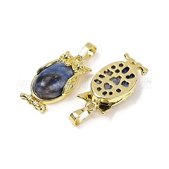 Pendentif en sodalite naturelle&nbsp;KK-F887-02G-20