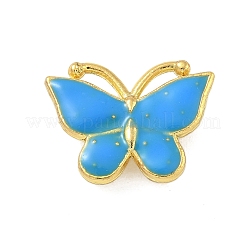 Gestellbeschichtung Messing Emaille Schmetterling Verbindungsstück Charms&nbsp;KK-A234-026G