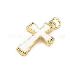 Ciondoli smaltato in ottone&nbsp;KK-CBA3F25-11G-01