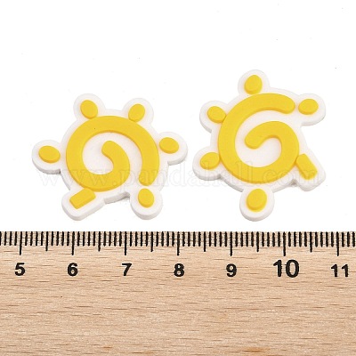 Cabochon di plastica&nbsp;PVC-D001-02D-1