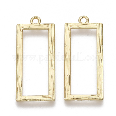 Pendentifs texturés en alliage&nbsp;PALLOY-S132-004-1