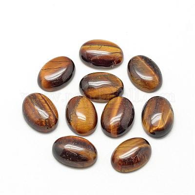 Cabuchones de ojo de tigre naturales&nbsp;G-R415-13x18-35-1