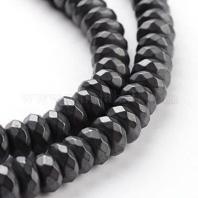 Wholesale Non-Magnetic Synthetic Hematite Beads Strands 