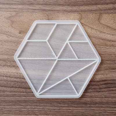 Sottobicchiere in silicone Hexagon