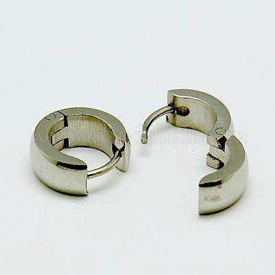 304 Stainless Steel Huggie Hoop Earrings for Jewelry Making - ChinaGoods