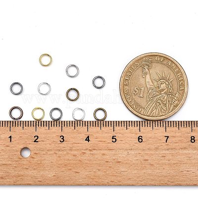 Mischfarbene Eisenspaltringe&nbsp;JRD5MM-M-1