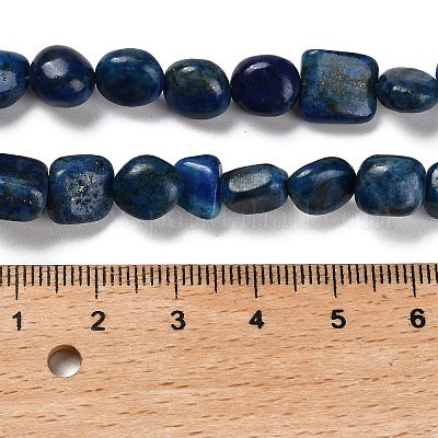 Chapelets de perles en lapis-lazuli naturel&nbsp;G-P497-01E-03B-1