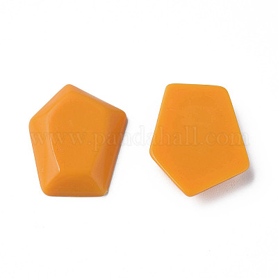 Undurchsichtigen Acryl Cabochons&nbsp;MACR-S373-142-A07-1