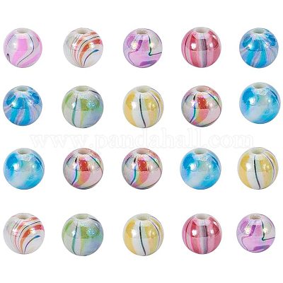 Wholesale Printed Acrylic Beads Supplies For Jewelry Making- Pandahall.com