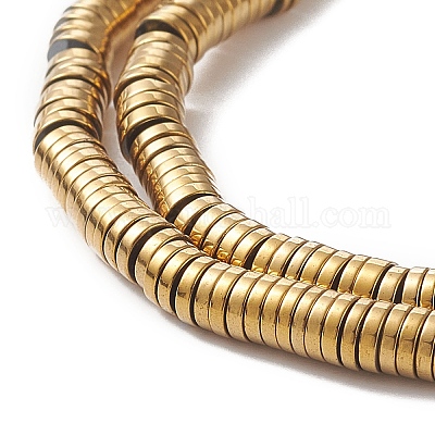 Perline a disco Heishi, TierrraCast, perline Heishi da 3 mm, perline distanziatrici per monete da 3 mm, peltro placcato argento - Italia