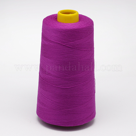 Hilo de coser de fibra de poliéster 100% hilado OCOR-O004-A22-1