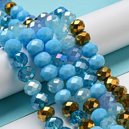 Chapelets de perles en verre EGLA-A034-M10mm-15-1