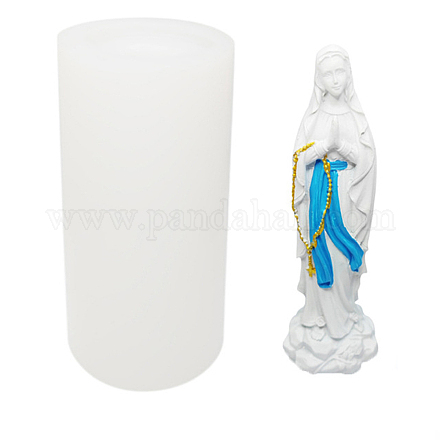 DIY Silikon-Kerzenformen zum Thema „Jungfrau Maria Religion“. PW-WG46998-03-1