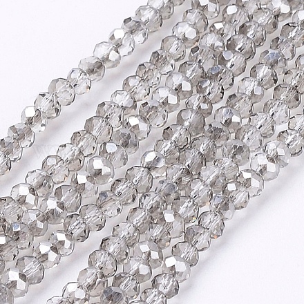 Glass Beads Strands GLAA-F003-B03-1