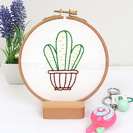 DIY Embroidery Starter Kits DIY-P077-106-1