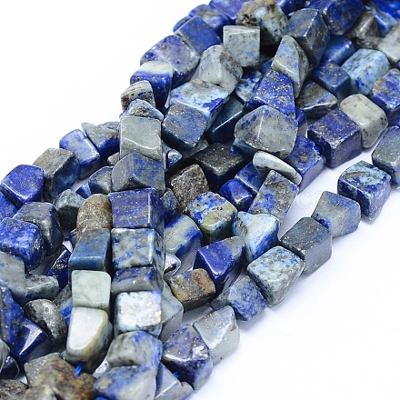 Natural Lapis Lazuli Beads Strands G-F599-13-A-1