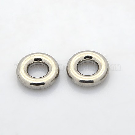 Intercalaires perles en 304 acier inoxydable d'anneau STAS-N044-29-1
