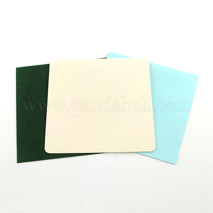 DIYのクイリングカードセット  グリーティングカードで  筆記用紙とランダム封筒  ミックスカラー  160x320mm DIY-R024-05-1