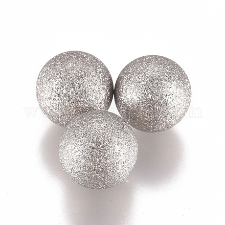 Perles texturées en 304 acier inoxydable STAS-G225-34P-01-1