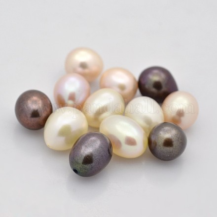 Natural Cultured Freshwater Pearl Beads PEAR-M006-M-1