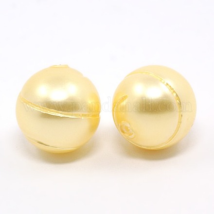 Grade A Half Drilled Shell Pearl Beads BSHE-K001-01-1